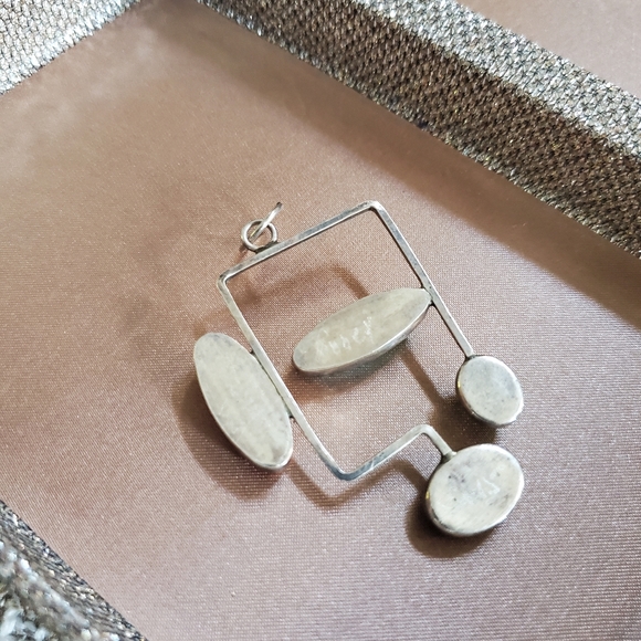 Sterling Artisan Gemstone Pendant - Picture 6 of 9